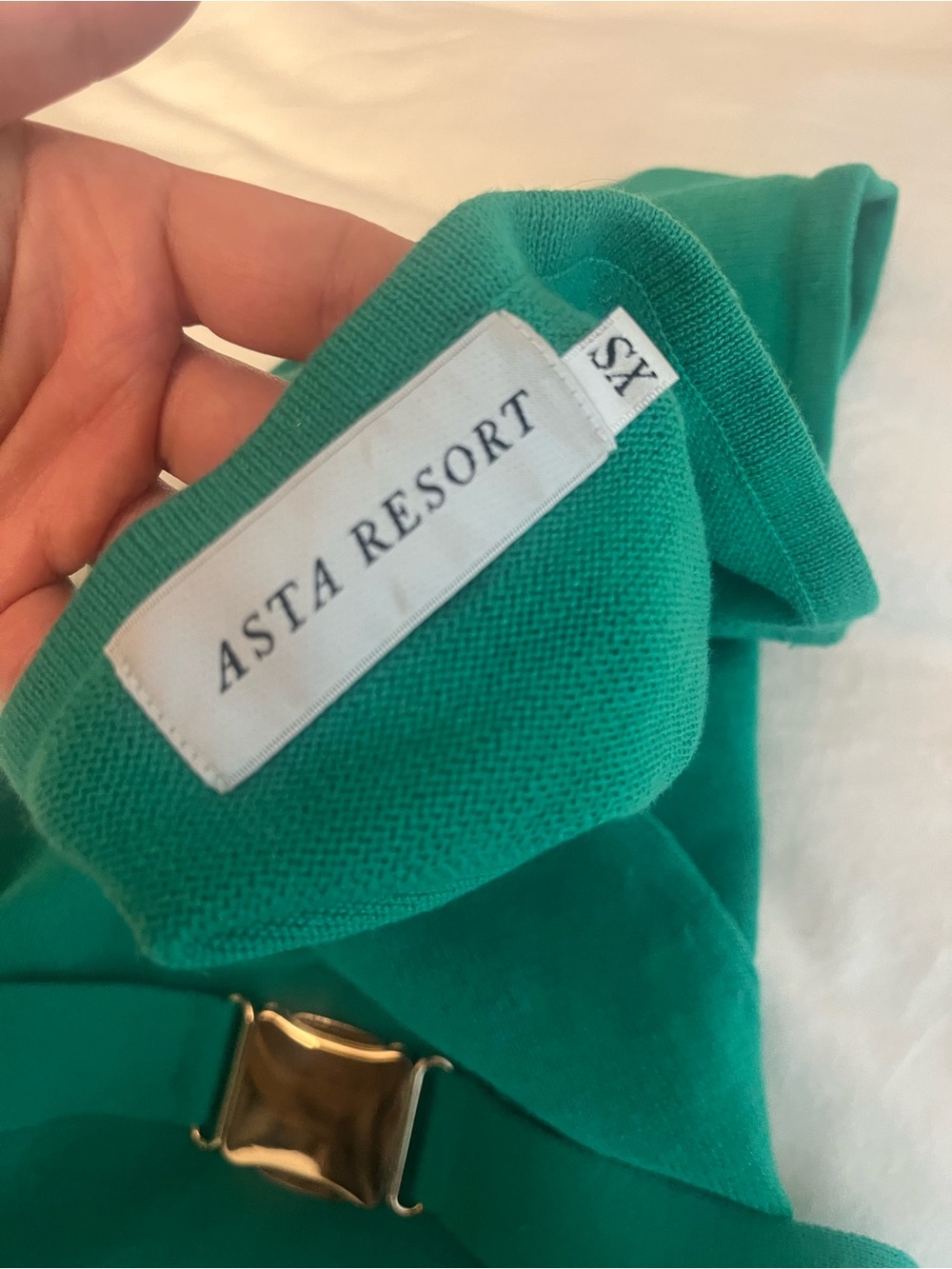 Asta Resort Mini Dress Green